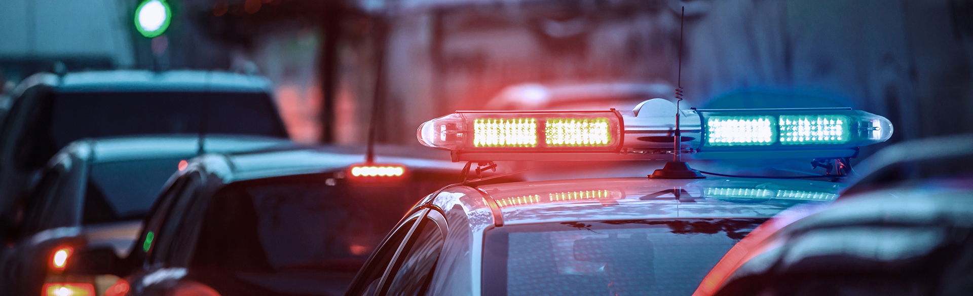 police car