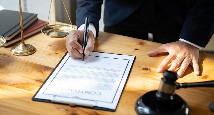signing of contract